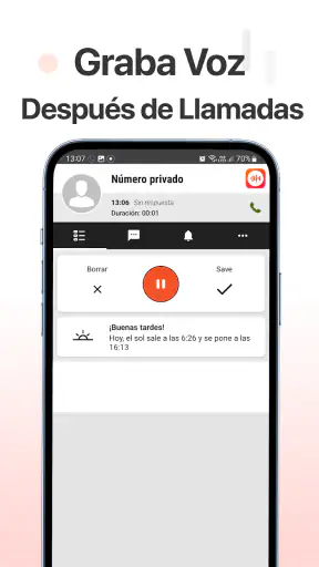 Grabadora de voz screenshot