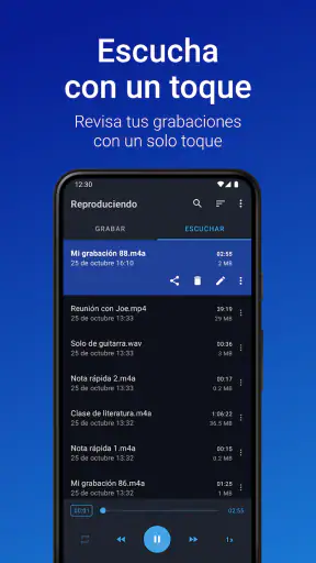 Grabadora de Voz Fácil screenshot