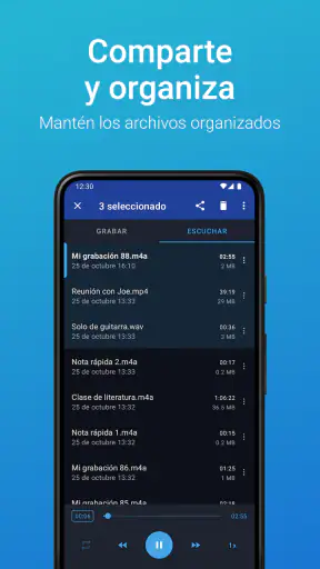 Grabadora de Voz Fácil screenshot