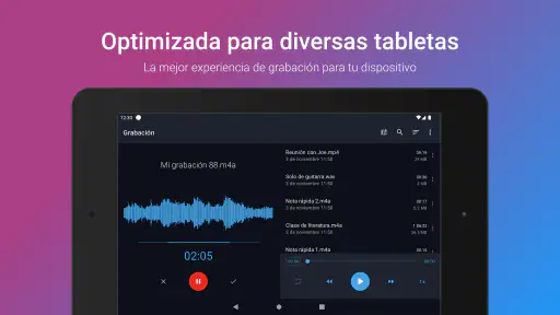 Grabadora de Voz Fácil screenshot