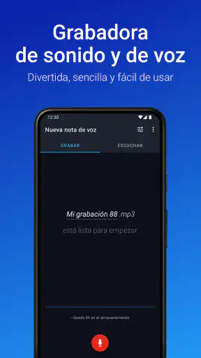 Grabadora de Voz Fácil Pro screenshot
