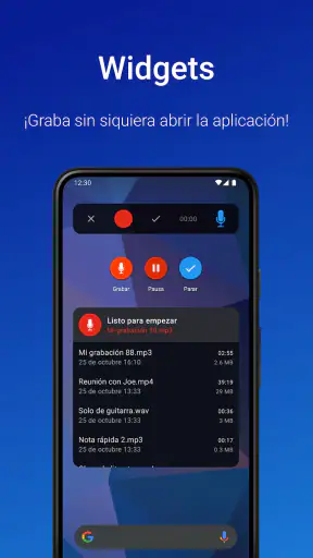 Grabadora de Voz Fácil Pro screenshot