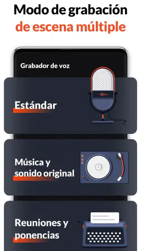 Grabadora de Voz, Grabar Audio screenshot