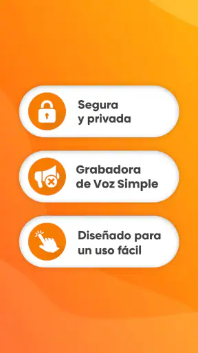 Grabadora de Voz Simple screenshot