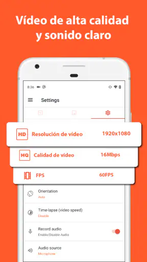 Grabar Pantalla - Grabador AZ screenshot
