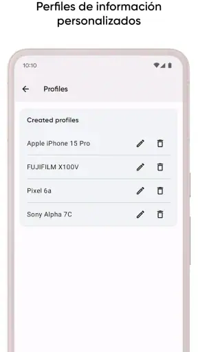 Graphie - Gestión EXIF screenshot