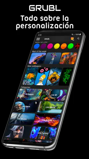 GRUBL Fondos de pantalla vivos screenshot