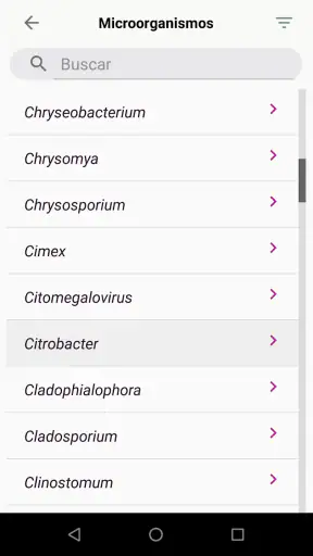 Guía Mensa screenshot