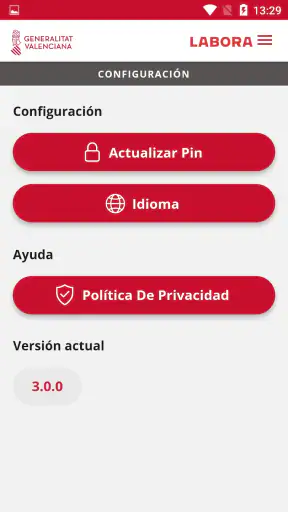 GVA PuntLABORA screenshot