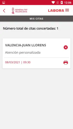 GVA PuntLABORA screenshot