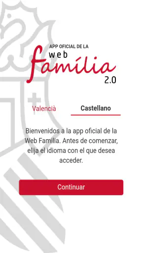 GVA Web Família 2.0 screenshot