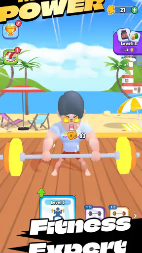 Gym Train Hero: Merge Power screenshot