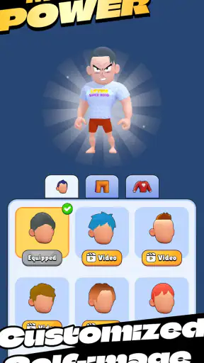 Gym Train Hero: Merge Power screenshot