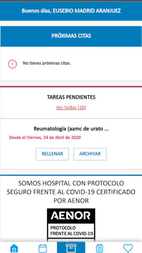 H. U. General de Villalba screenshot
