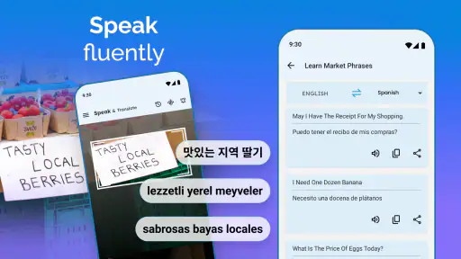 Habla y traduce idiomas screenshot