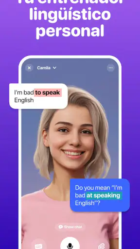 Hablar inglés Praktika screenshot