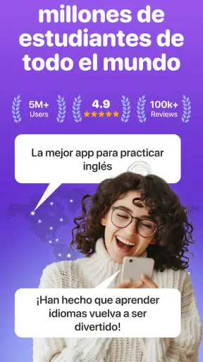 Hablar inglés Praktika screenshot