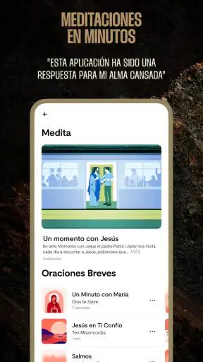 Hallow: Meditación católica screenshot