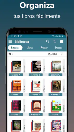 Handy Library: organiza libros screenshot