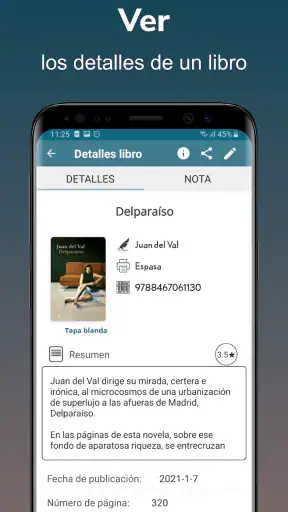 Handy Library: organiza libros screenshot