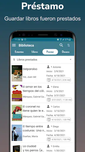 Handy Library: organiza libros screenshot
