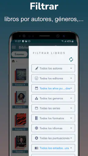 Handy Library: organiza libros screenshot