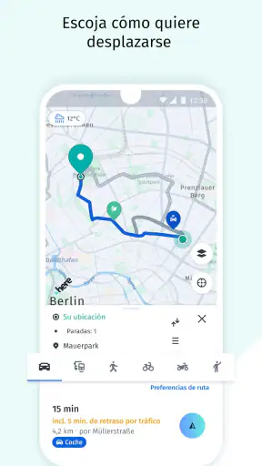 HERE WeGo: Mapas y navegación screenshot