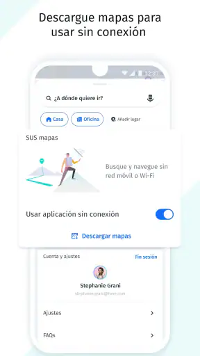 HERE WeGo: Mapas y navegación screenshot