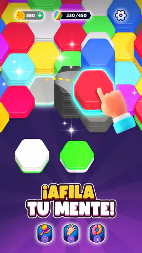 Hexa Sort screenshot
