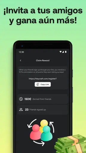 HeyCash: Encuestas por Dinero screenshot