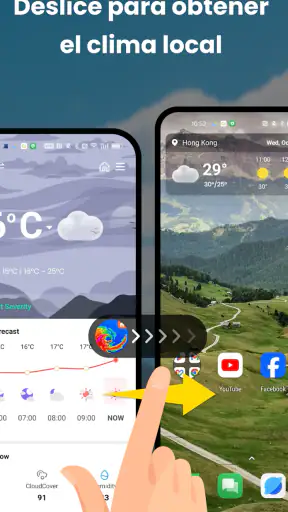 Hi Weather Launcher-Radar screenshot