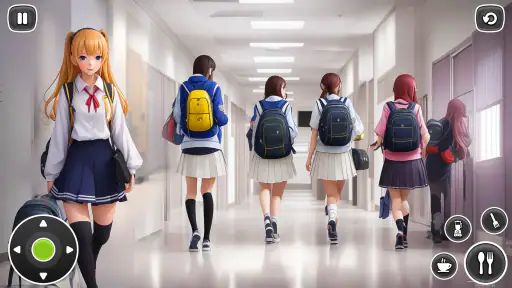 High School Girls Anime Games screenshot