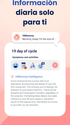 HiMommy: embarazo & ovulación screenshot