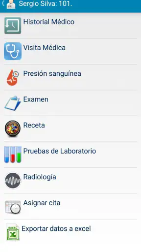 Historial Médico screenshot