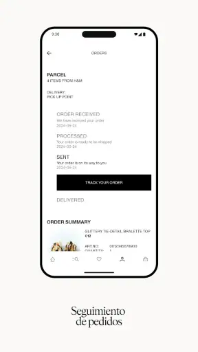 H&M screenshot