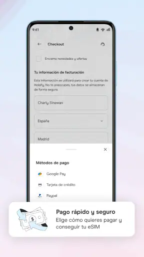 Holafly eSIM: Datos Móviles screenshot