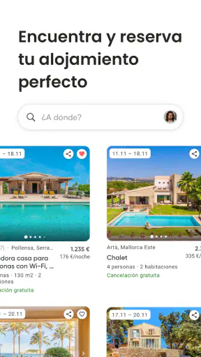 Holidu: Casas Vacacionales screenshot