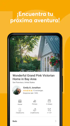 HomeExchange screenshot
