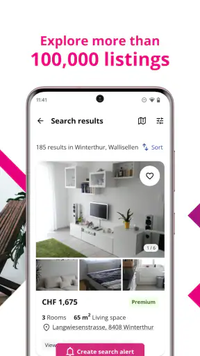 Homegate - Real estate screenshot