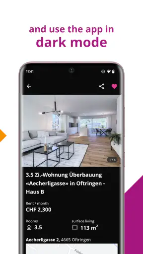 Homegate - Real estate screenshot