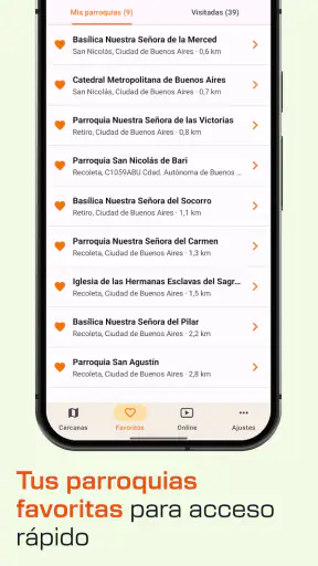 Horarios de Misa screenshot