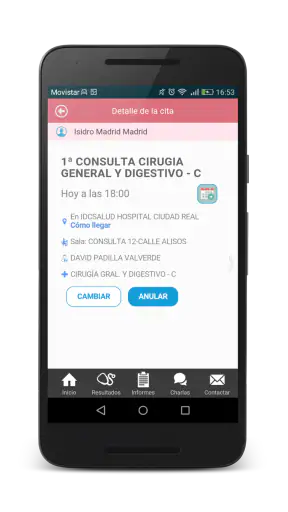 Hospital U. Infanta Elena screenshot