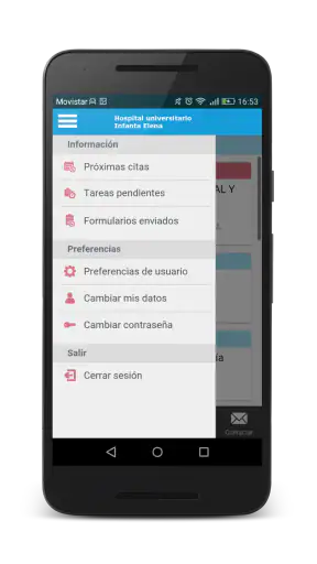 Hospital U. Infanta Elena screenshot