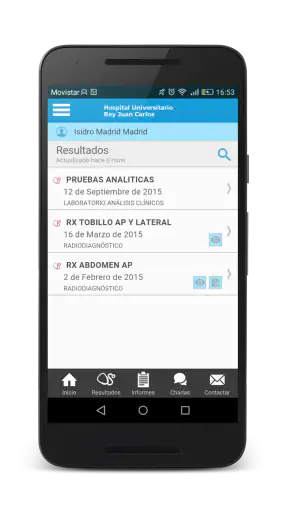 Hospital U. Rey Juan Carlos screenshot