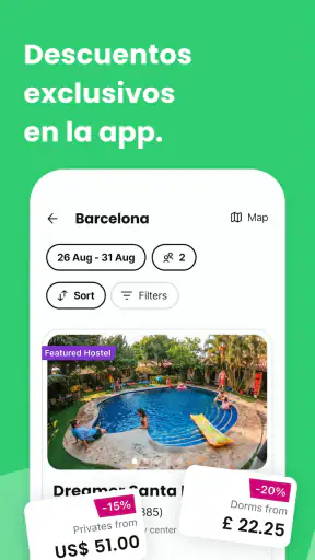 Hostelworld: Hostel Travel App screenshot
