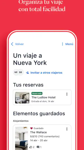 Hoteles.com: ¡hoteles y más! screenshot