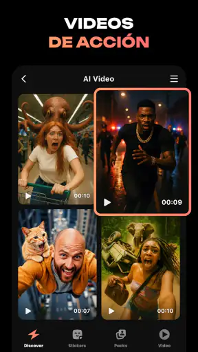 Hula - Generador de Videos AI screenshot