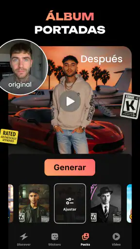 Hula - Generador de Videos AI screenshot