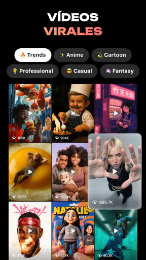 Hula - Generador de Videos AI screenshot