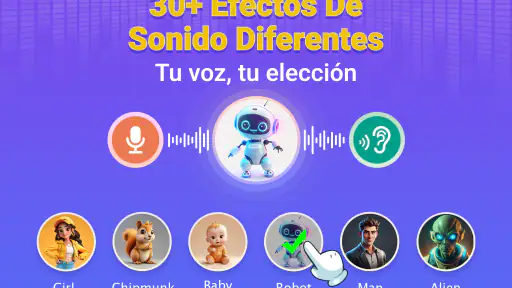IA Cambiador De Voz Con Efecto screenshot